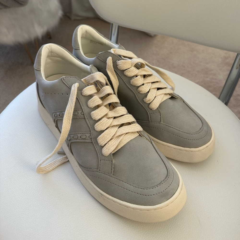 Grey sneakers